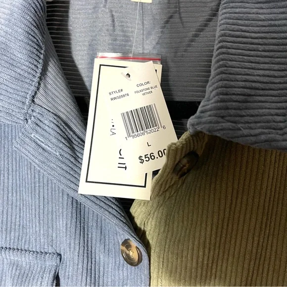 No Comment corduroy button down shirt - Picture 5 of 5
